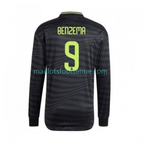 Maillot/Tenue Real Madrid Karim Benzema 9 Troisieme 2022/2023 Manche Longue